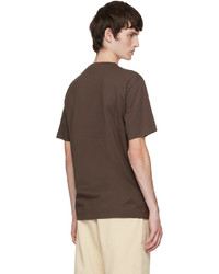 Études Brown Wonder Patch T Shirt