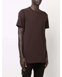 Rick Owens Crew Neck Fitted T Shirt