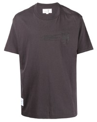 Chocoolate Label Tag Print Short Sleeve T Shirt
