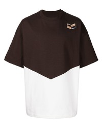 Jil Sander Logo Colour Block T Shirt