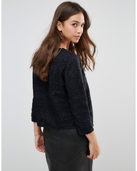 Only Maggie Crochet Cropped Jacket