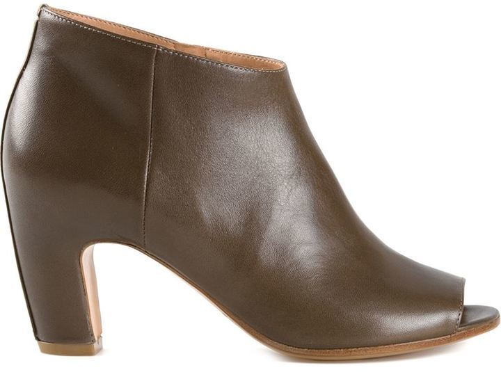 Maison margiela sales peep toe booties