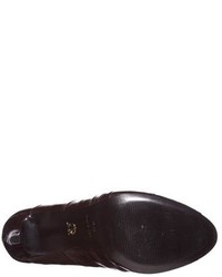 Vc Signature Ronan Embossed Leather Peep Toe Bootie