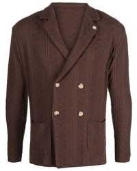 Manuel Ritz Double Breasted Knitted Blazer