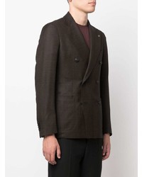 Tagliatore Fitted Double Breasted Fastening Blazer