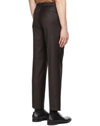 Zegna Brown Wool Trousers