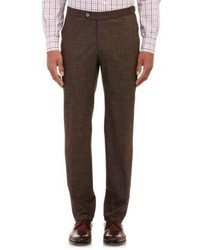 Isaia Gregory Trousers Brown