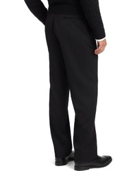 Brooks Brothers Madison Fit Plain Front Unfinished Gabardine Trousers
