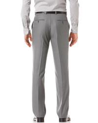 Perry Ellis Regular Fit Sharkskin Solid Suit Pant