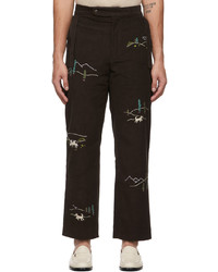 Bode Brown Lookout Corduroy Trousers