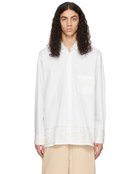 Jacquemus White Embroidered Shirt