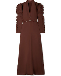 Chloé Embellished Cutout Crepe Gown