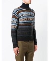 Marni Fairisle Turtle Neck Sweater