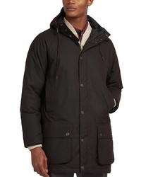 Barbour Beaufort Waxed Hooded Jacket