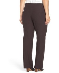 Eileen Fisher Washable Stretch Crepe Bootcut Pants