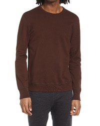 Dark Brown Fleece Sweatshirt