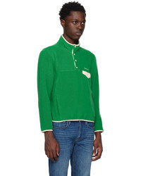 Sporty & Rich Green Serif Sweatshirt