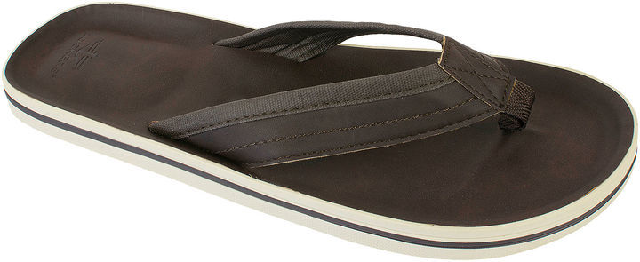 Dockers Stitched Flip Flops, $28 | jcpenney | Lookastic