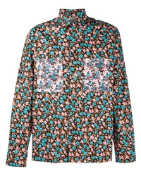 Paul Smith Floral Print Button Up Shirt