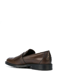 Tod's Fringed Brogue Detail Loafers