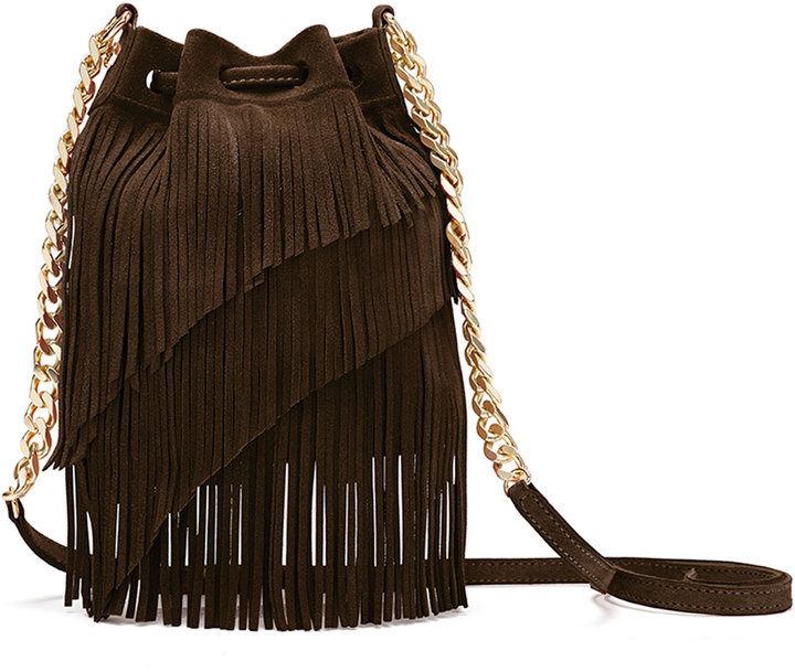 Fringe Crossbody Bag {Black, Camel, Maroon} – Spectator Handbags