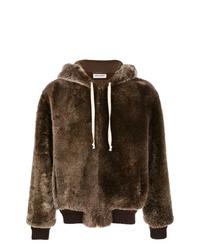 Saint Laurent Fur Zipped Jacket