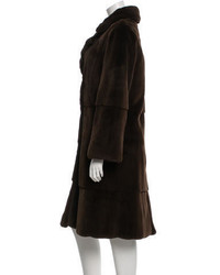 Anne Dee Goldin Sheared Mink Coat