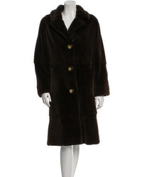 Anne Dee Goldin Sheared Mink Coat