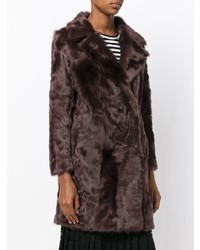 Liska Button Up Fur Coat