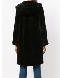 Liska Double Breasted Fur Coat