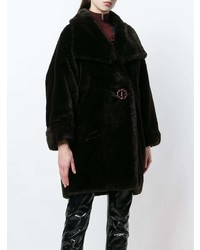 Issey Miyake Vintage Faux Fur Oversize Coat