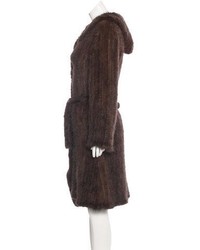 Knit Mink Coat