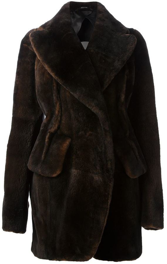 Maison Martin Margiela Fur Coat, $6,936 | farfetch.com | Lookastic