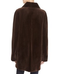 Maximilian Furs Reversible Sheared Mink Coat
