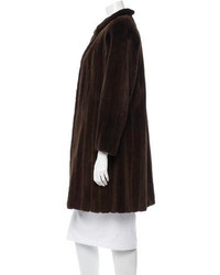 Yves Saint Laurent Sheared Mink Coat