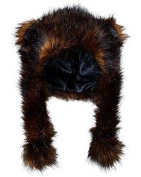 San Diego Hat Company Faux Fur Bear Ears Cap