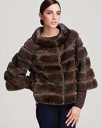 Maximilian Car Marc Valvo Couture For 20 Mink Fur Jacket