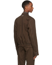 Phipps Brown Cotton Canvas Dad Jacket