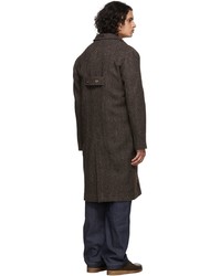 Labrum Brown Tweed John Naimbana Coat