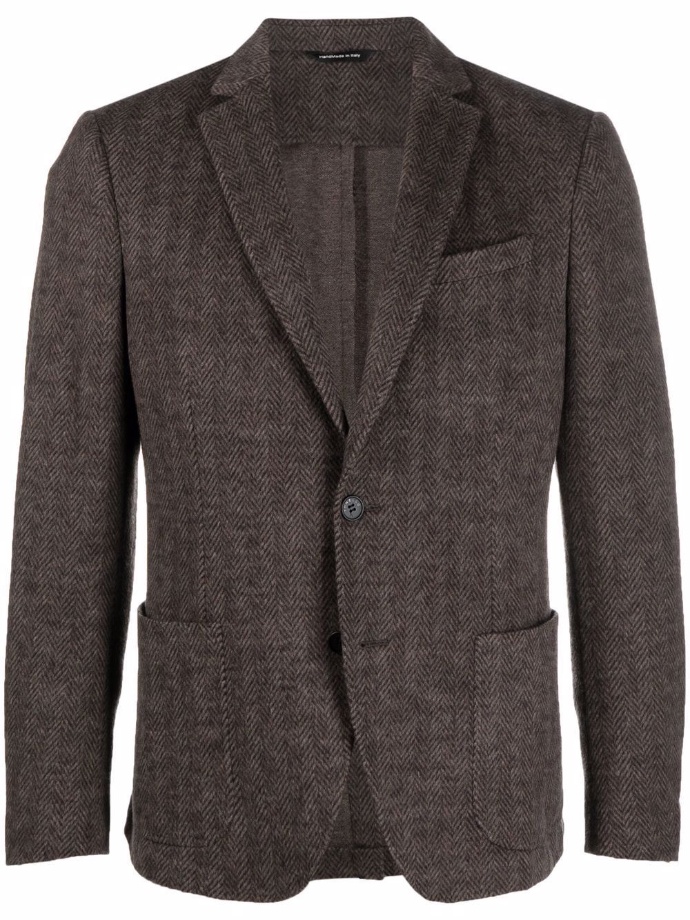 Tonello Single Breasted Wool Blazer, $543 | farfetch.com | Lookastic