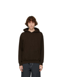 EDEN power corp Brown Recycled Cotton Star Hoodie