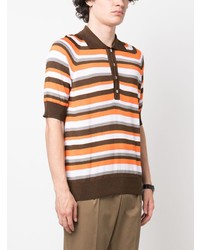 PT TORINO Striped Polo Shirt