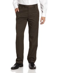 Kenneth Cole Reaction Houndstooth Slim Fit Flat Front Dress Pant