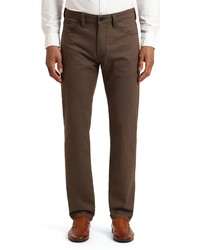 34 Heritage Courage Straight Leg Pants In Espresso Coolmax At Nordstrom
