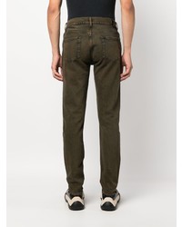 7 For All Mankind Slimmy Mid Rise Tapered Jeans