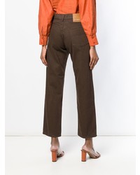 Jacquemus Straight Leg Cropped Jeans