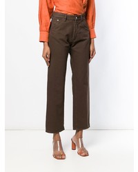 Jacquemus Straight Leg Cropped Jeans