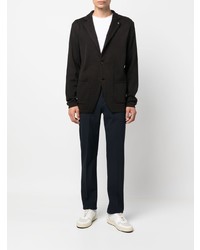 Manuel Ritz Single Breasted Knitted Blazer