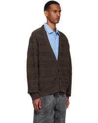mfpen Brown Recycled Cotton Cardigan