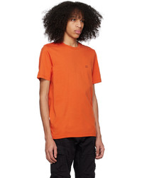 C.P. Company Orange Crewneck T Shirt